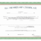 Llc Membership Certificate – Free Template Inside Certificate Of Ownership Template