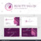 Logo Business Card Design Templates Beauty | Royalty Free Inside Hair Salon Business Card Template