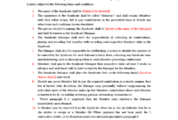 Lottery Syndicate Agreement Form - 6 Free Templates In Pdf regarding Lottery Syndicate Agreement Template Word