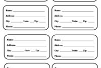 Luggage Tag Template - 1 Free Templates In Pdf, Word, Excel with Luggage Tag Template Word