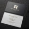 Luxury Metal Law Firm Free Black And White Business Card Within Free Complimentary Card Templates