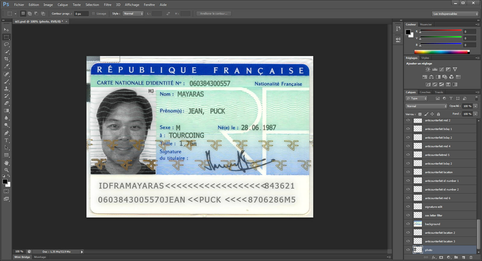 Malware News – Downloads – Research – Ppi Tools And Releases Pertaining To French Id Card Template
