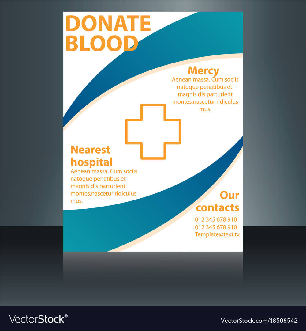 Medical Brochure Cover Template, Flyer Design Layout For Pharmacy Brochure Template Free