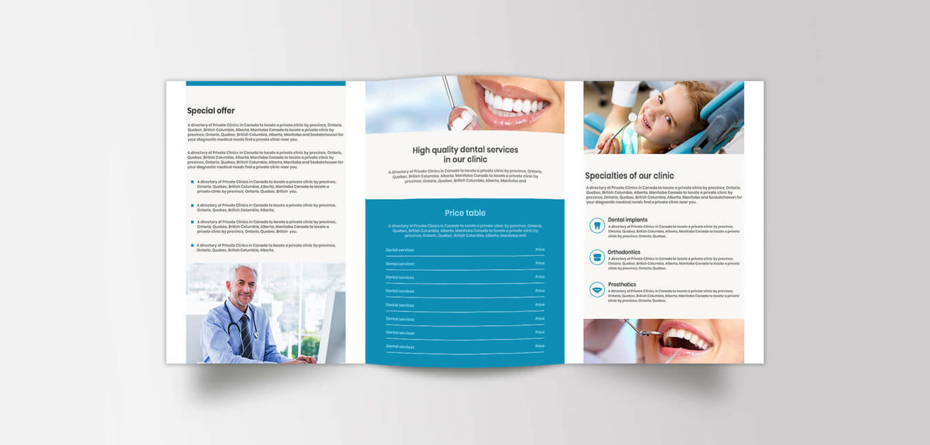 Medical Brochure Design – Creative Medical Office Brochure Pertaining To Medical Office Brochure Templates