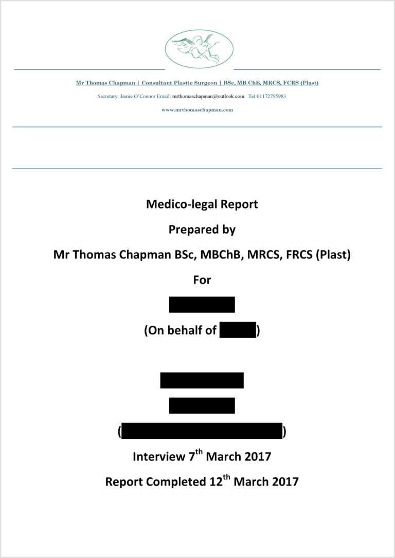 medicolegal-reporting-mr-thomas-chapman-regarding-medical-legal