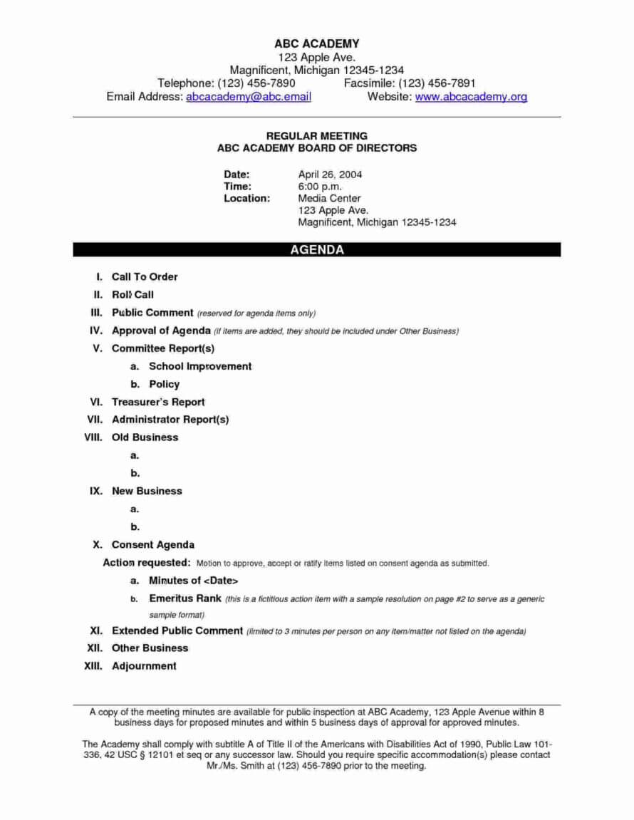 Meeting Agenda Template Free Word Indesign Ppt Event Within Event Agenda Template Word