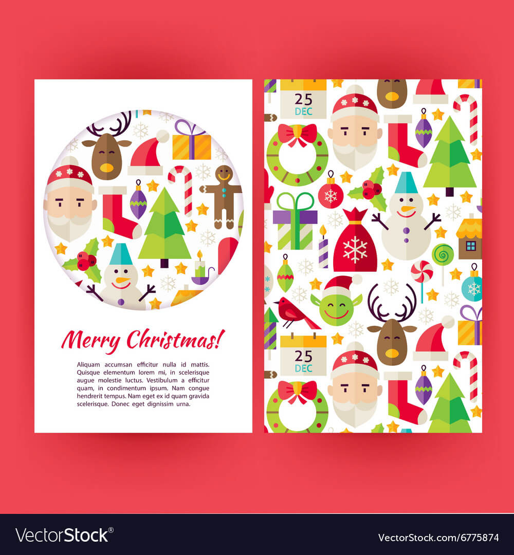 Merry Christmas Banners Set Template With Regard To Merry Christmas Banner Template