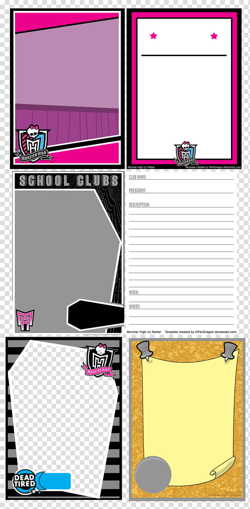 Mh Card Templates Transparent Background Png Clipart | Pngguru For Monster High Birthday Card Template