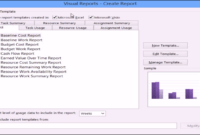 Microsoft Project 2013 Tutorial: Using Visual Reports within Ms Project 2013 Report Templates