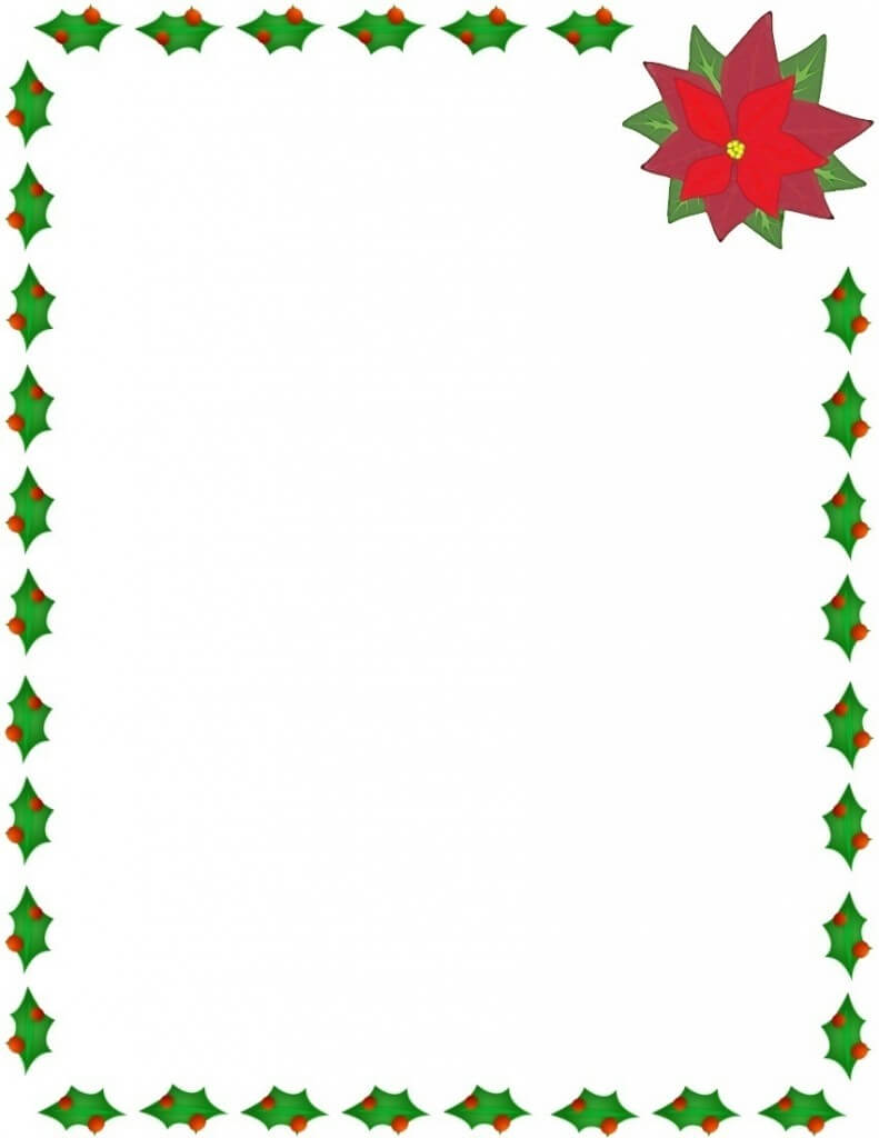 Microsoft Word Christmas Borders | Free Download Best In Christmas Border Word Template