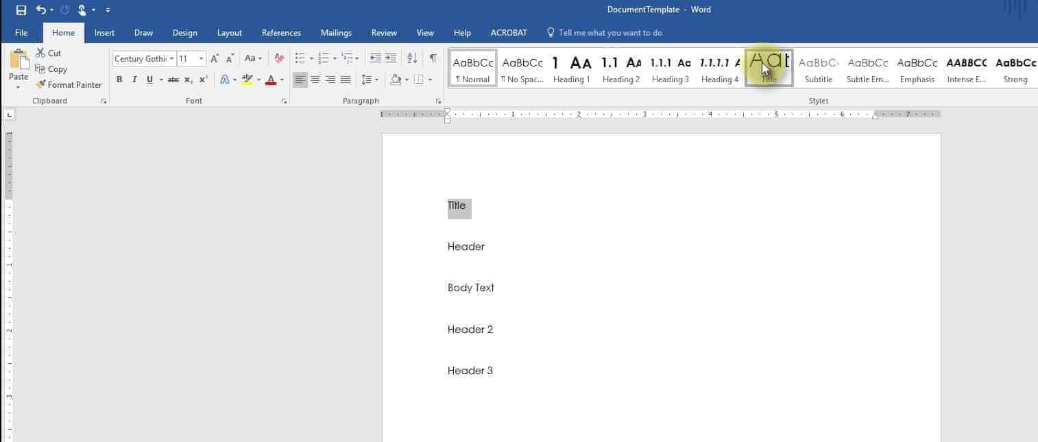 Microsoft Word Styles Themes And Templates Within Header Templates For Word