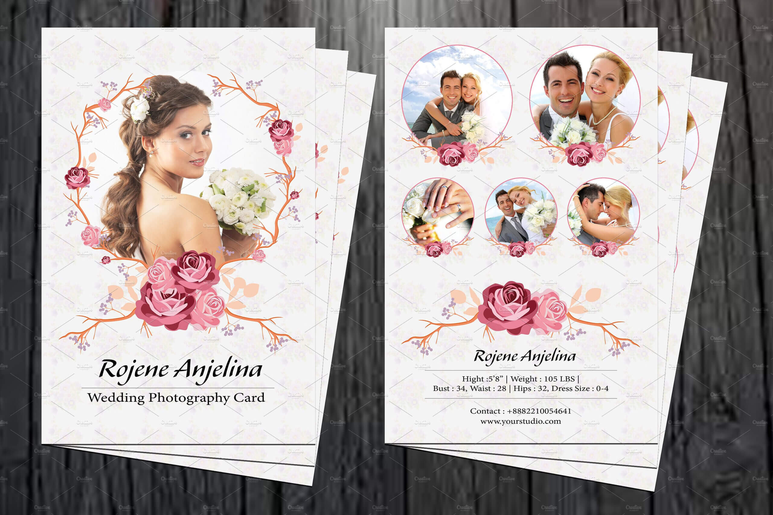 Model Comp Card Template – Sistec Throughout Comp Card Template Psd