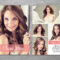 Modeling Comp Card Template, Ms Word &amp; Photoshop Template intended for Comp Card Template Psd
