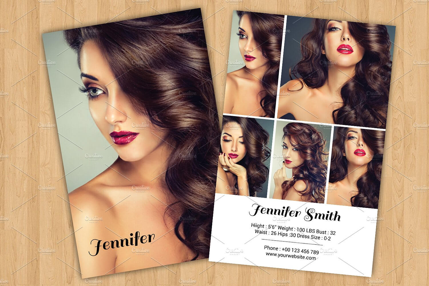 Modeling Comp Card Template – Sistec In Comp Card Template Download