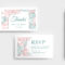 Modern Floral Wedding Rsvp Card Template – Brandpacks Regarding Template For Rsvp Cards For Wedding