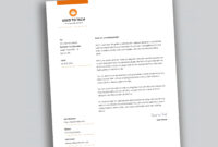 Modern Letterhead Template In Microsoft Word Free - Used To Tech intended for Free Letterhead Templates For Microsoft Word