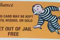 Monopoly Get Out Of Jail Free Card Template ] - Monopoly Get throughout Get Out Of Jail Free Card Template