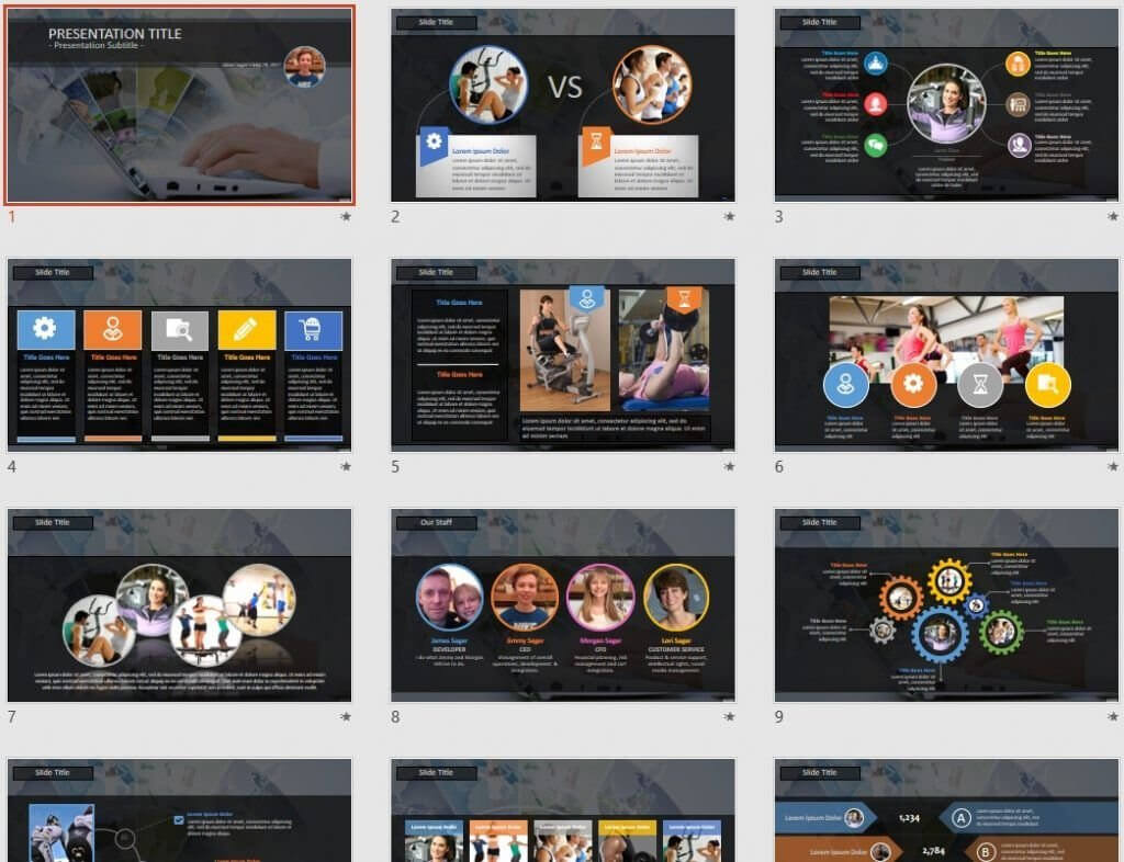 Multimedia Powerpoint Template #43251 Within Multimedia Powerpoint Templates