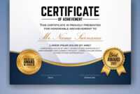 Multipurpose Professional Certificate Template within Professional Award Certificate Template