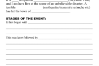 Natural Disaster - Live Newsreport Script Template within News Report Template