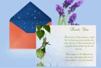 Natural Thank You Card Template in Sympathy Thank You Card Template