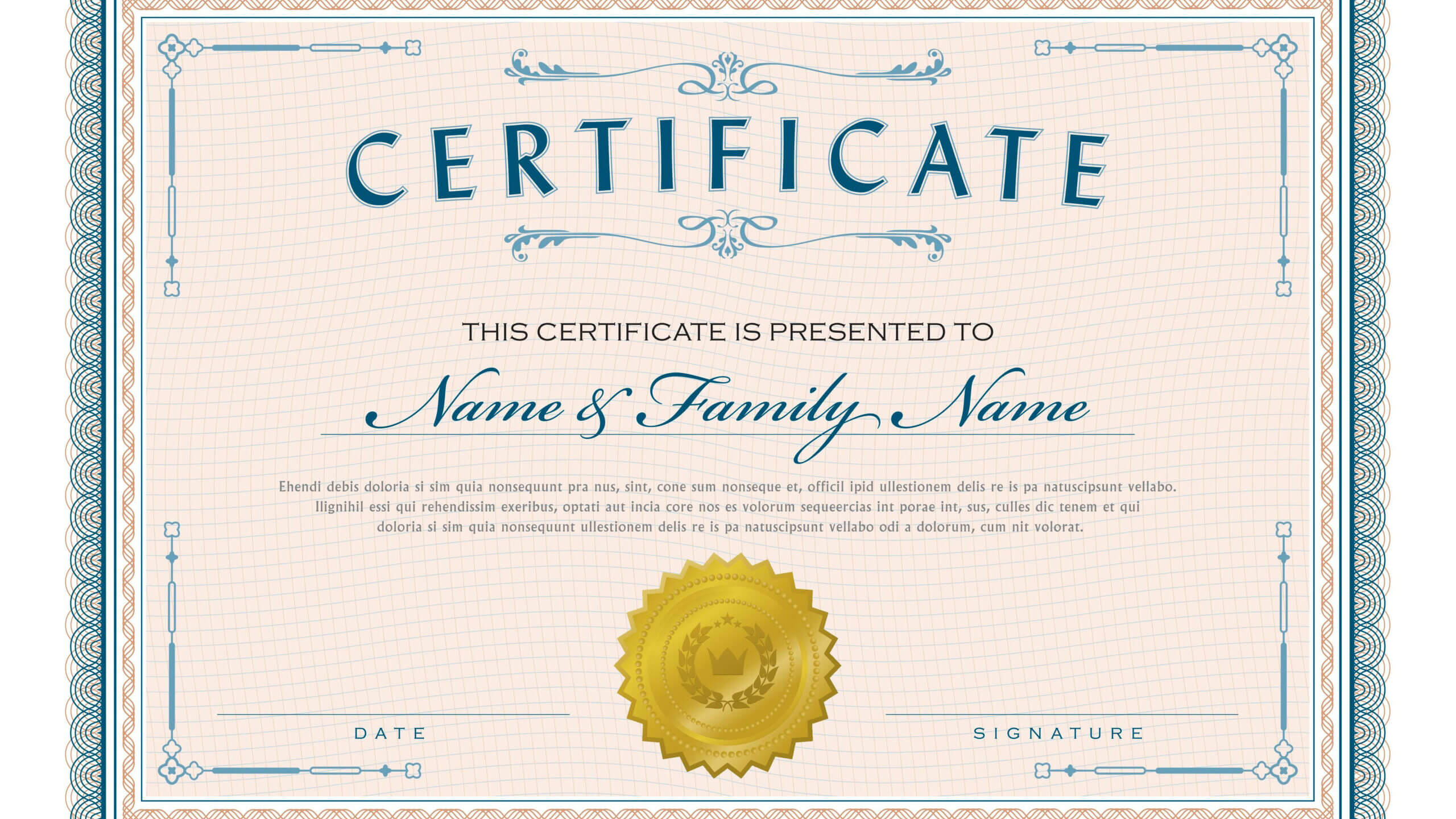 Necessary Parts Of An Award Certificate Pertaining To Teacher Of The Month Certificate Template