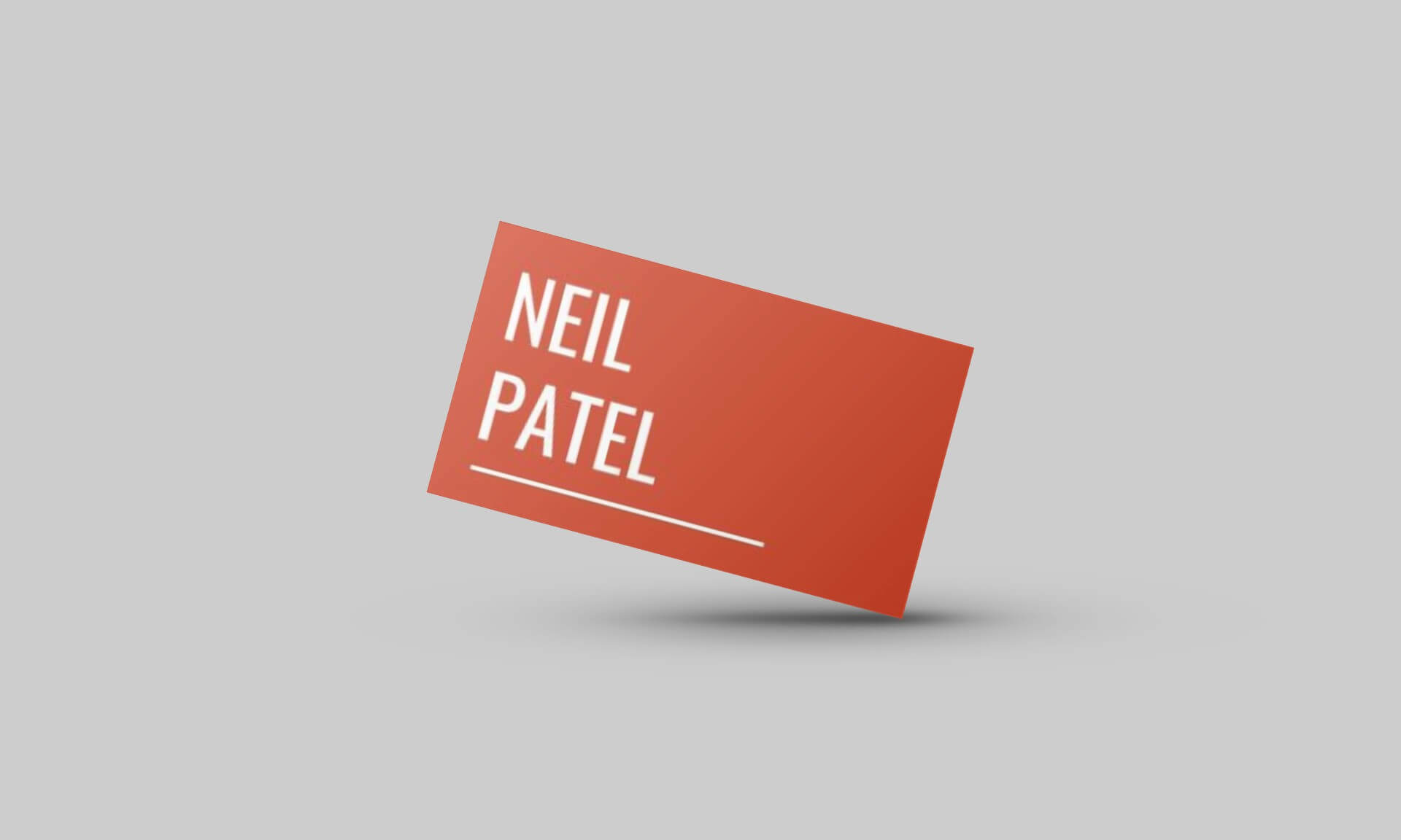 Neil Patel Google Docs Business Card Template – Stand Out Shop Throughout Business Card Template For Google Docs