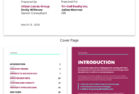Neon Real Estate Market Industry Report Template with regard to Real Estate Report Template
