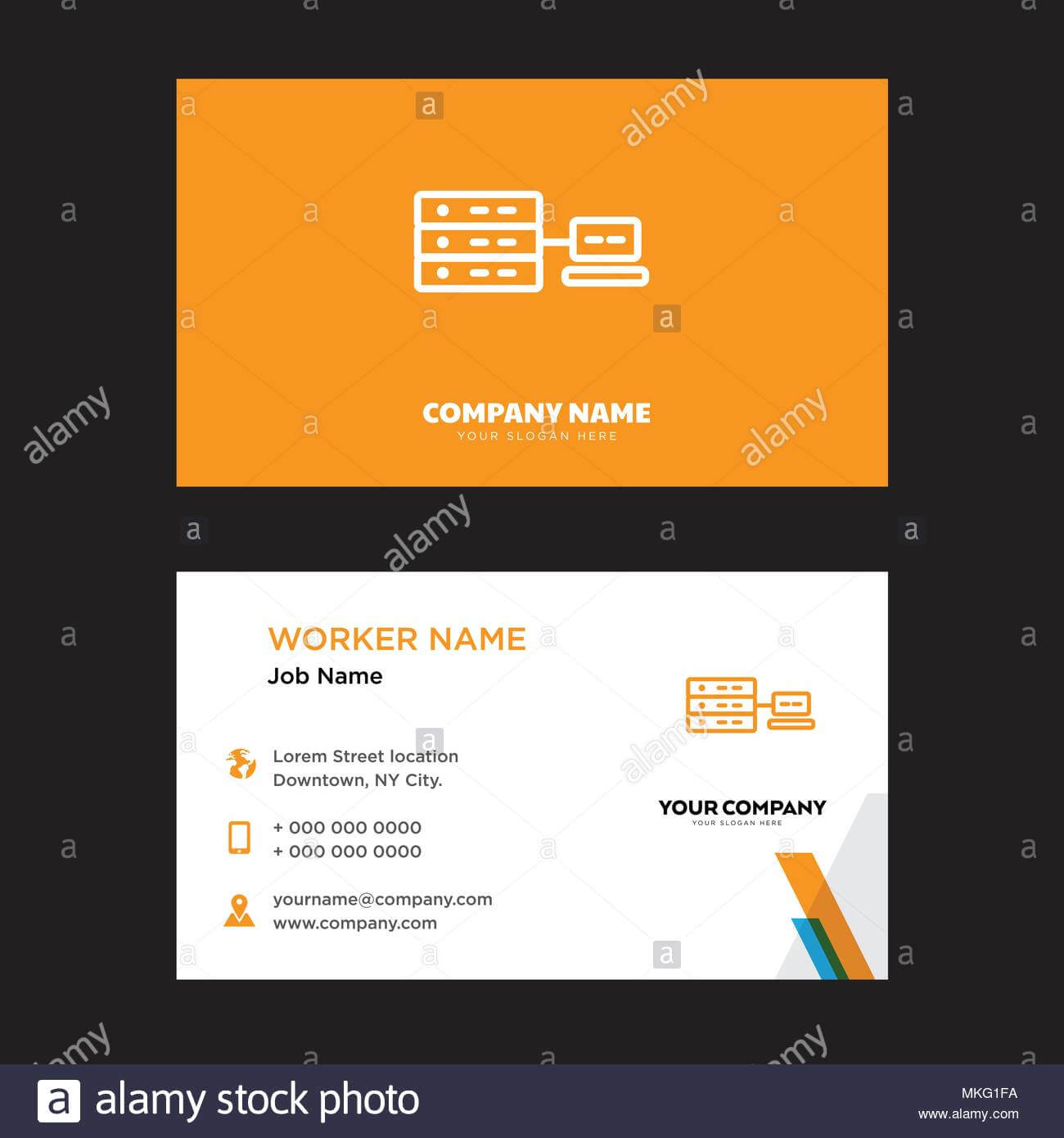 Networking Business Card Design Template, Visiting For Your Regarding Networking Card Template