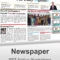 Newspaper Powerpoint Template Inside Newspaper Template For Powerpoint