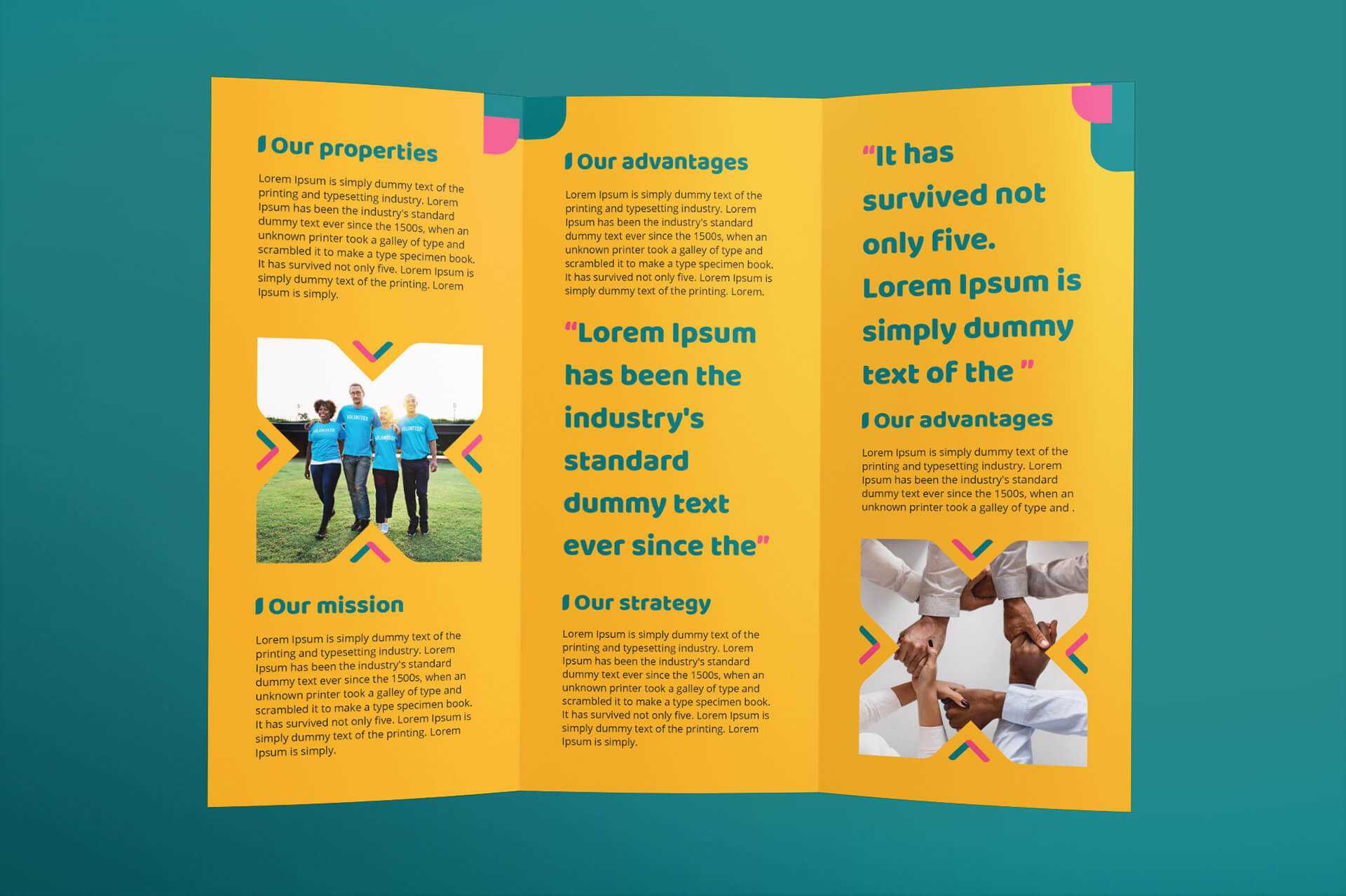Ngo Templates Suite On Behance For Ngo Brochure Templates