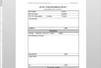 Nonconformance Report Iso Template | Qp1030-1 with Non Conformance Report Form Template