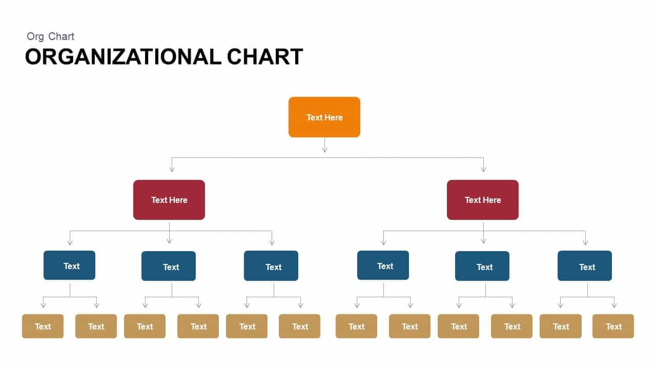 Organizational Chart Powerpoint Template & Keynote Slide Inside Microsoft Powerpoint Org Chart Template