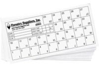 Orienteering Control Cards, Pack Of 25 | Forestry Suppliers within Orienteering Control Card Template