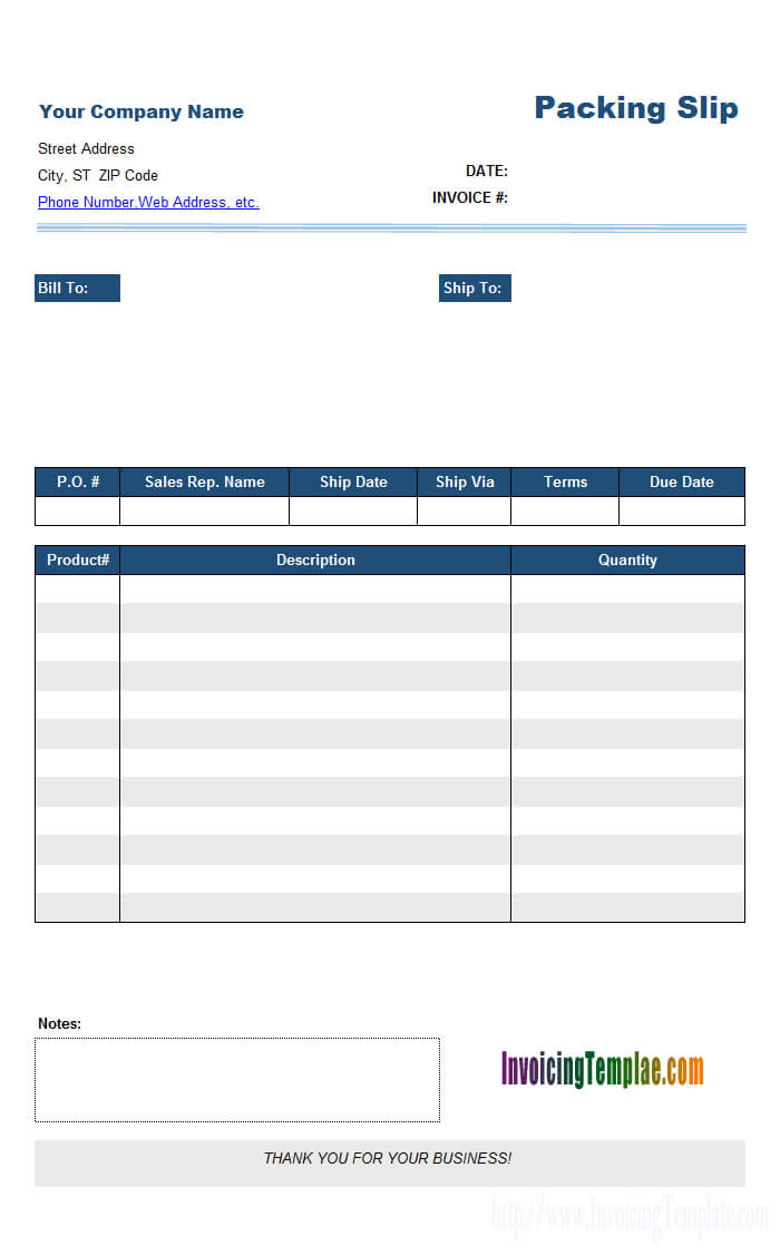 Packing List Sample Form – Yatay.horizonconsulting.co Pertaining To Blank Packing List Template