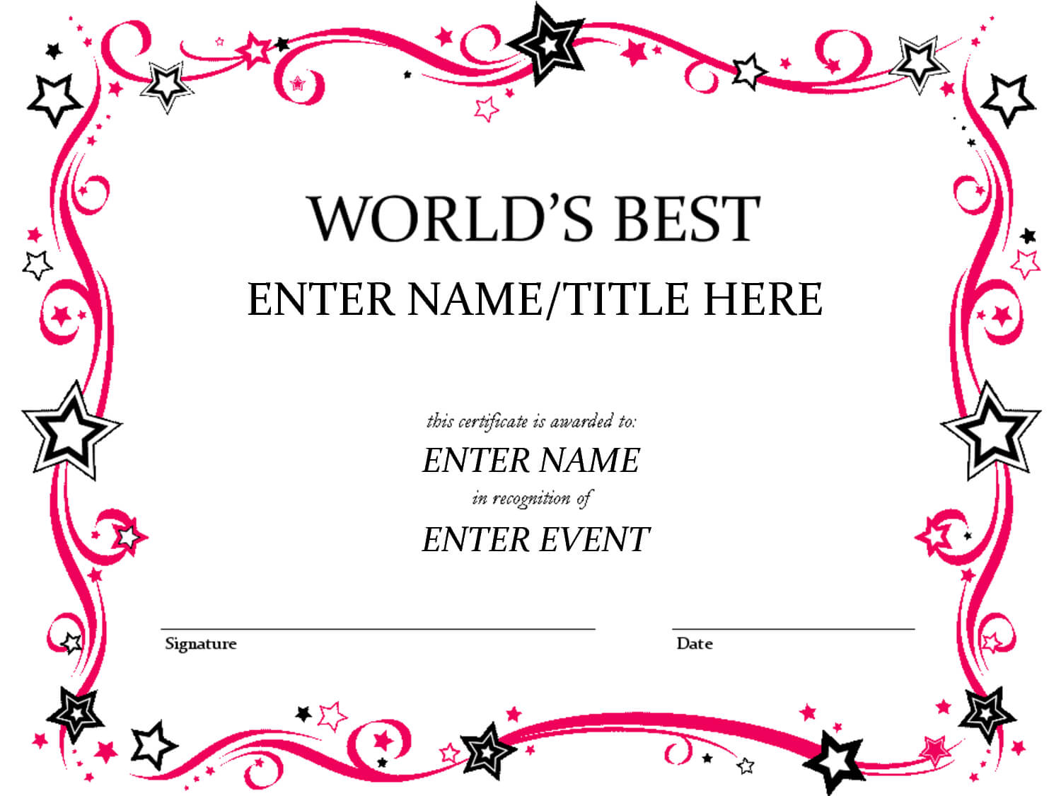 Pages Certificate Templates – Invitation Templates – Clip Intended For Softball Certificate Templates