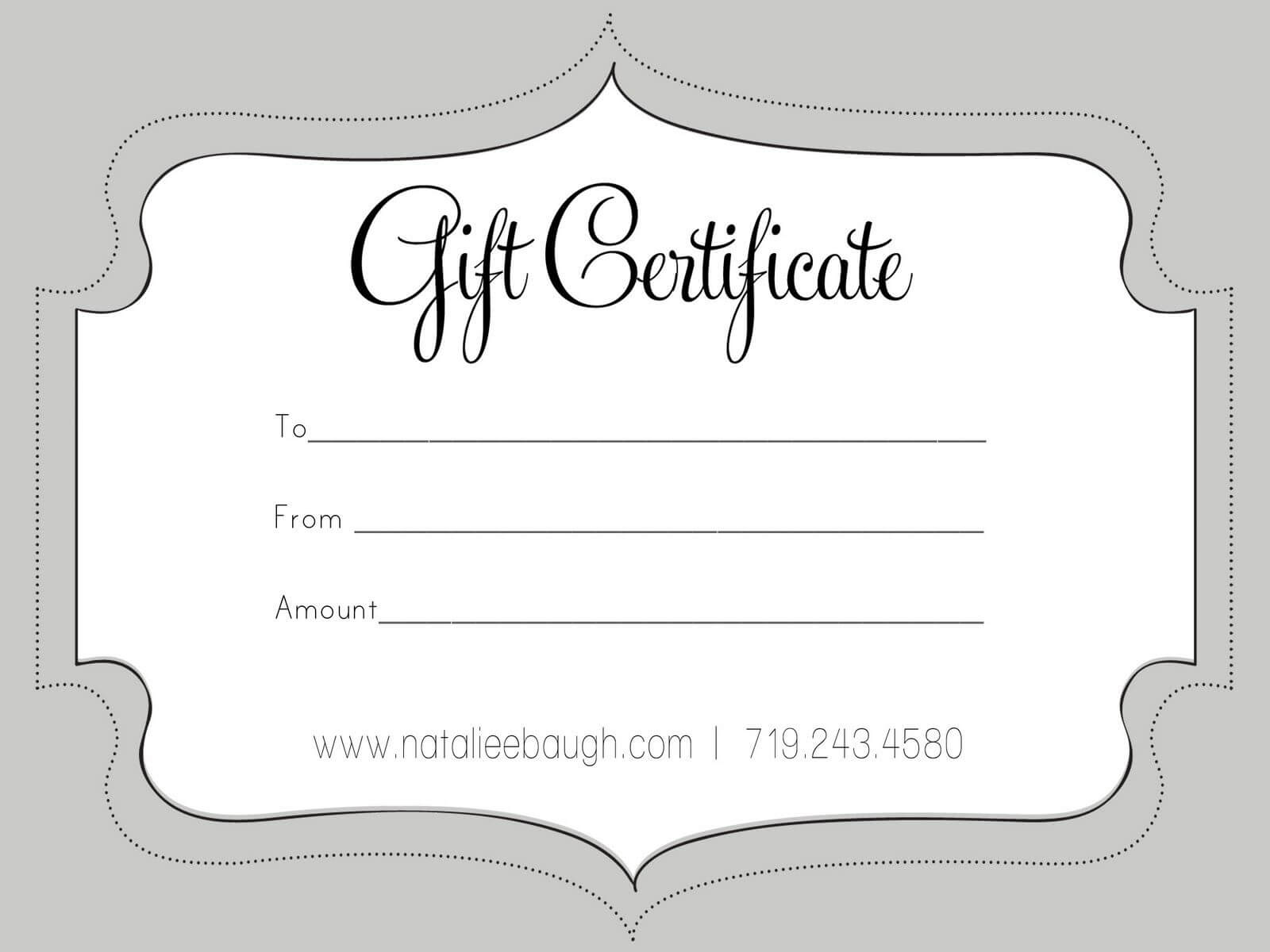 Pages Gift Certificate Template – Bolan.horizonconsulting.co Pertaining To Certificate Template For Pages