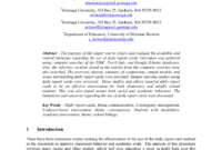 Pdf) Daily Report Cards: A Recommended Intervention In The in Daily Report Card Template For Adhd