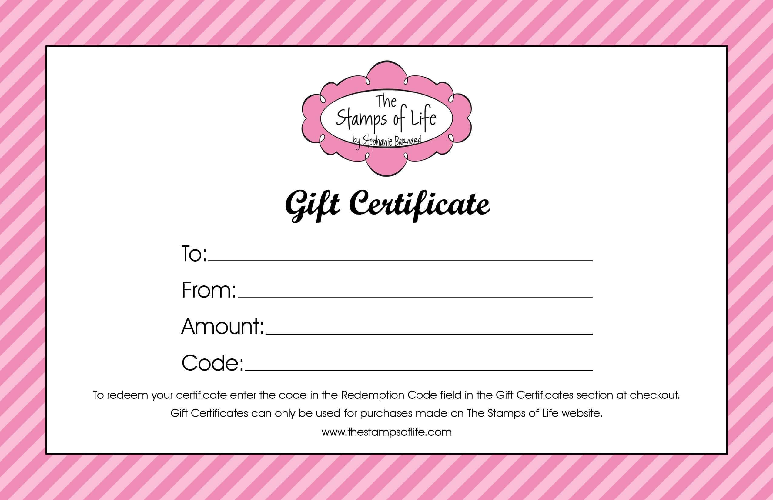 Pedicure Gift Certificate Template – Carlynstudio Intended For Nail Gift Certificate Template Free