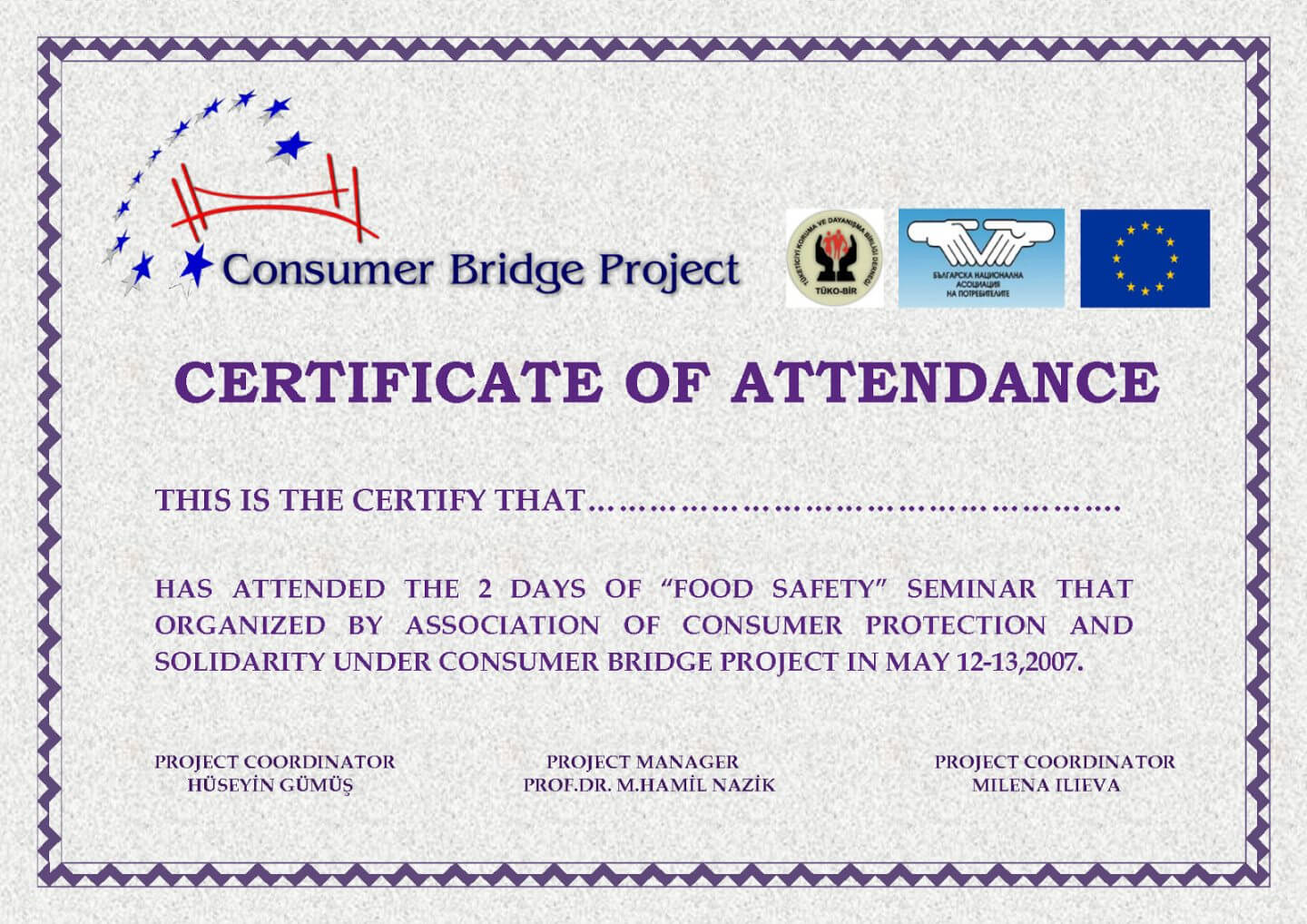 Perfect Attendance Certificate Templates Free Download In Perfect Attendance Certificate Template