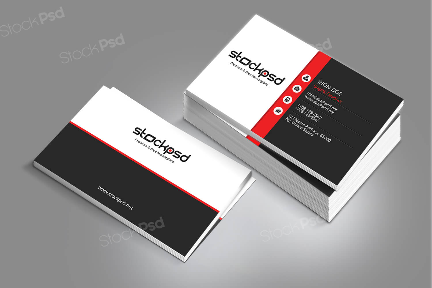 Personal Business Card – Free Psd Template – Free Psd Flyer In Free Psd Visiting Card Templates Download