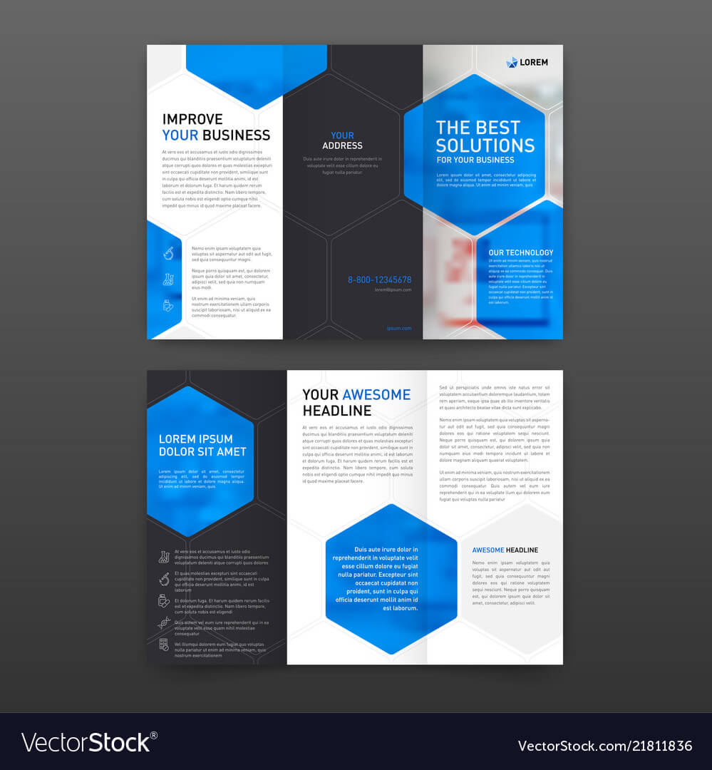 Pharmaceutical Brochure Tri Fold Template Layout Within Pharmacy Brochure Template Free