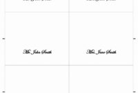 Place Card Template For Word - Yatay.horizonconsulting.co pertaining to Place Card Template 6 Per Sheet