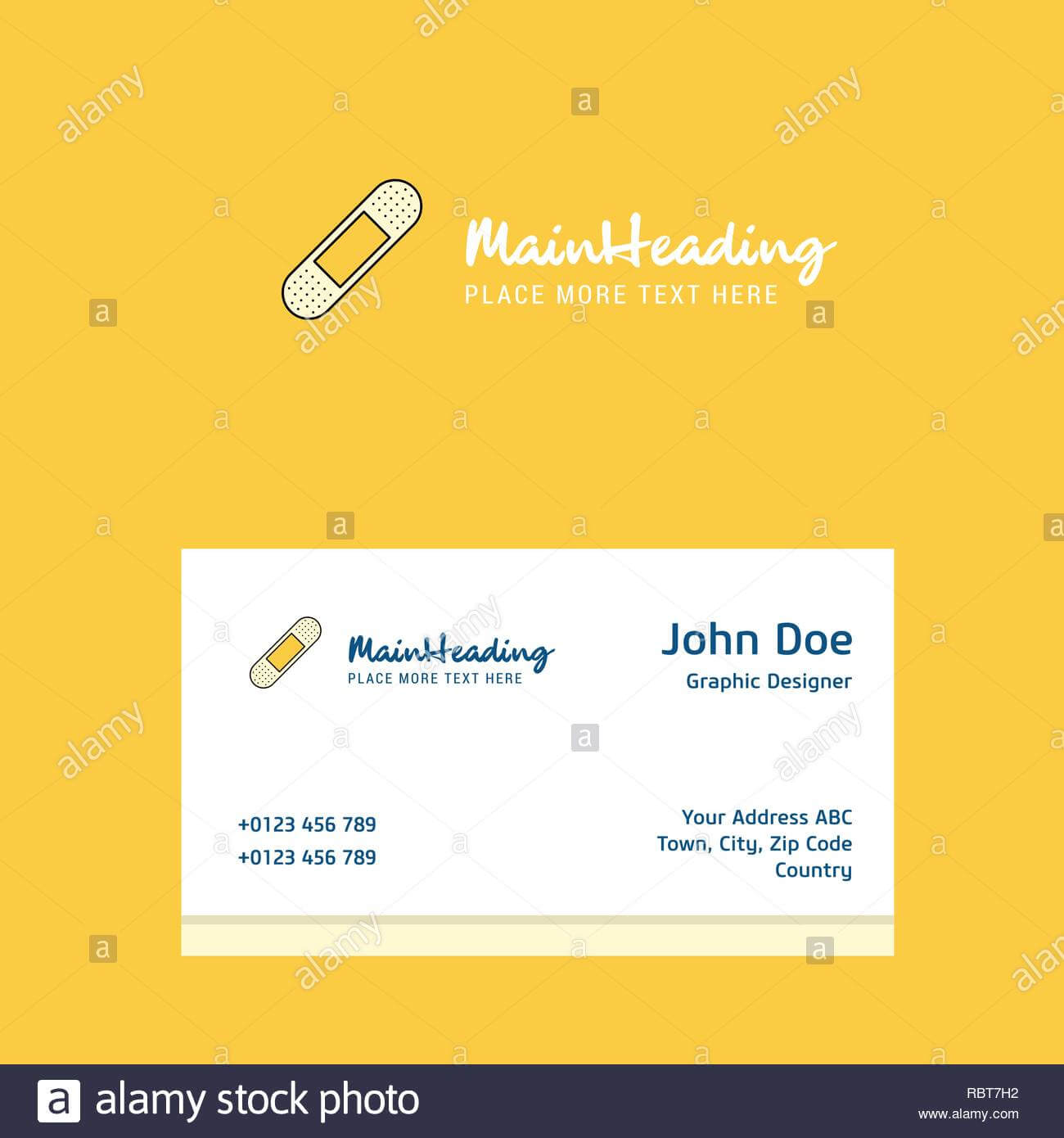 Plaster Logo Design With Business Card Template. Elegant In Plastering Business Cards Templates