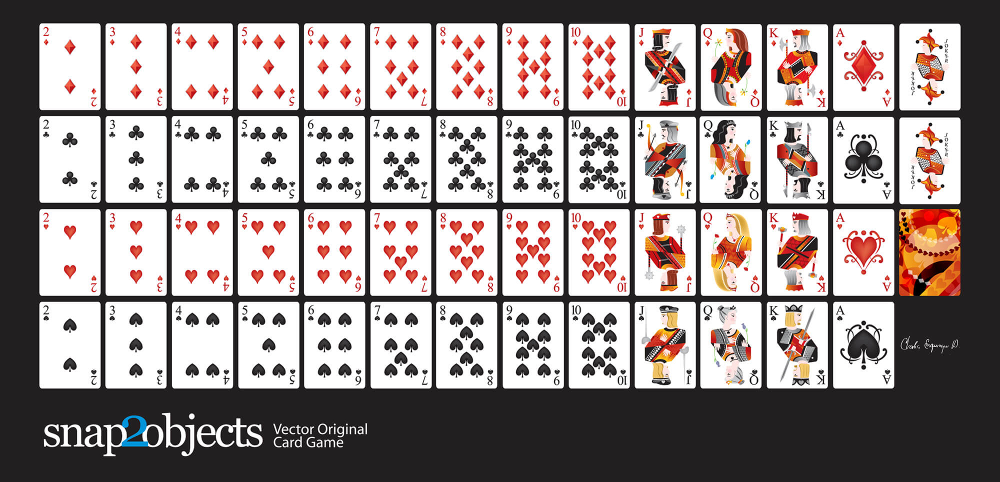 Playing Card Vector Art At Getdrawings | Free For For Playing Card Design Template