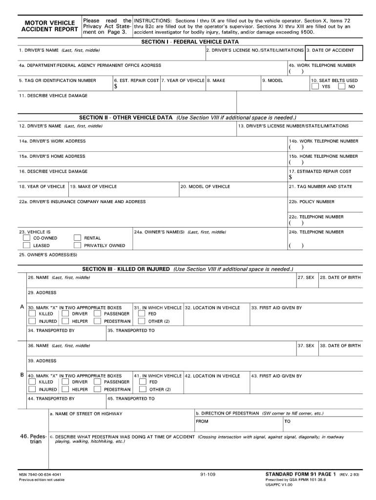 Police Report Template – Fill Online, Printable, Fillable Pertaining To Blank Police Report Template