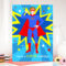 Popular Superhero Birthday Greetings &nu09 Within Superman Birthday Card Template