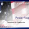 Powerpoint Template: American Flag Patriotic On Faded Within Patriotic Powerpoint Template
