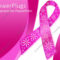 Powerpoint Template: Pink Breast Cancer Ribbon With Sparkly In Breast Cancer Powerpoint Template