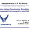 Ppt – Live Virtual Constructive Simulation Integrated Inside Air Force Powerpoint Template